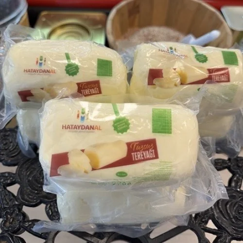Yöresel Tereyağı 500 Gram Vakumlu Ambalaj