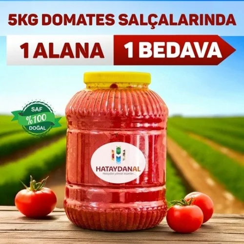 Domates Salçası Katkısız 5 KG