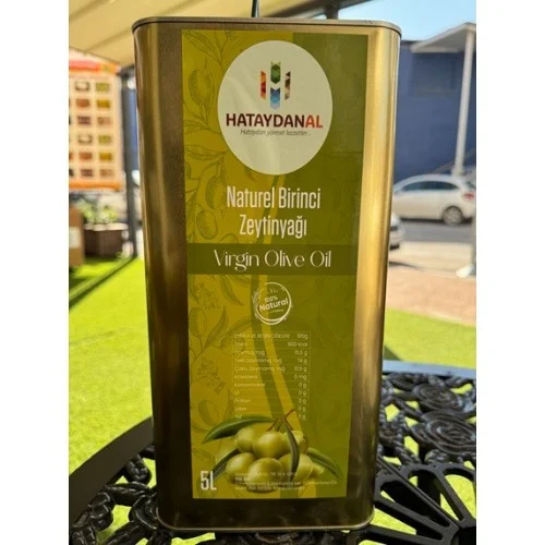 Hatay 5 Lt  Zeytinyağı %100 Doğal