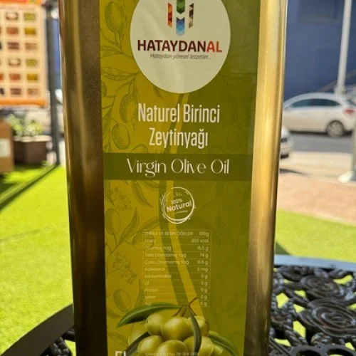 Hatay 5 Lt  Zeytinyağı %100 Doğal