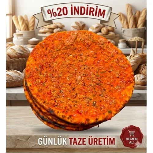 Biberli Ekmek (Antakya Katıklı Ekmek) 10Adet