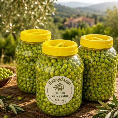 Halhalı Kırık Zeytin 5 kg