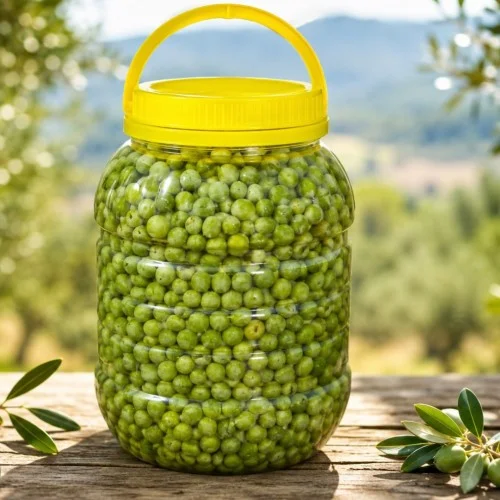 Kırılmadan Tatlandırılmış Halhalı Zeytin 1 kg