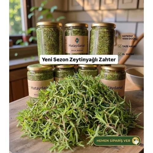 Salamura Zahter ( Taze Dağ Kekiği)