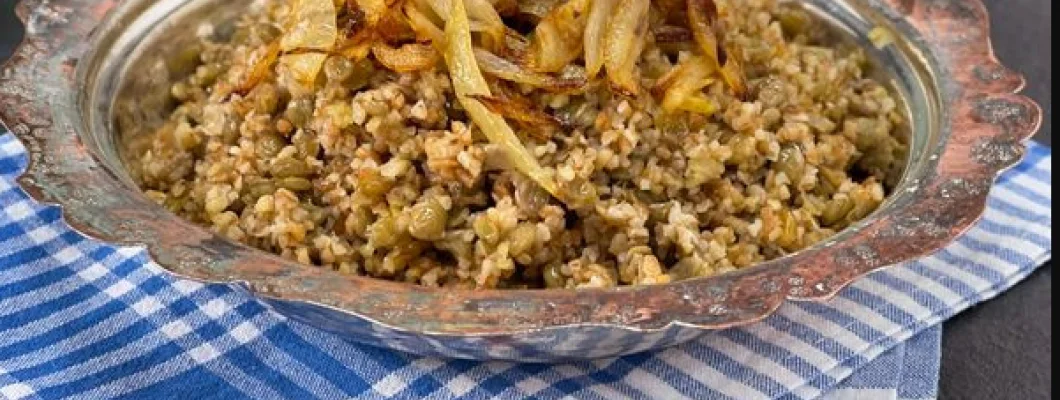 Antakya Usulü Mercimekli Bulgur Pilavı